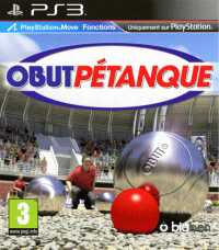 Obut Petanque PAL Playstation 3 PAL box art